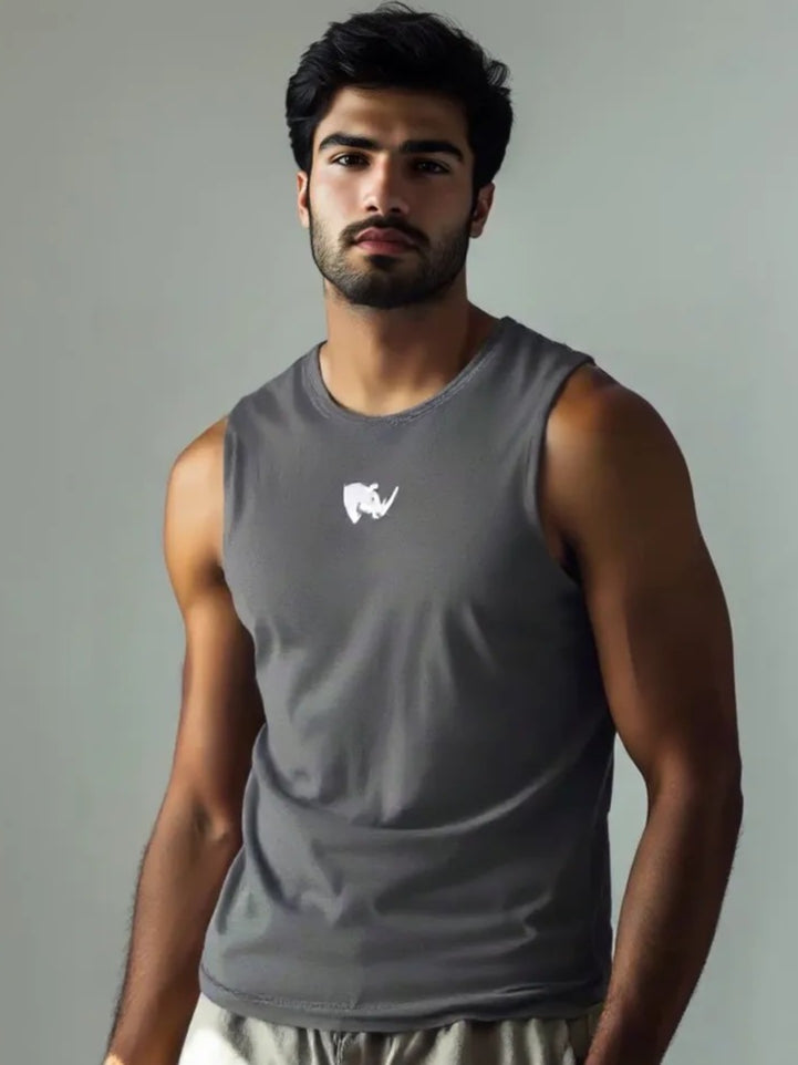 Ash Stone Wash Unisex Tank Top