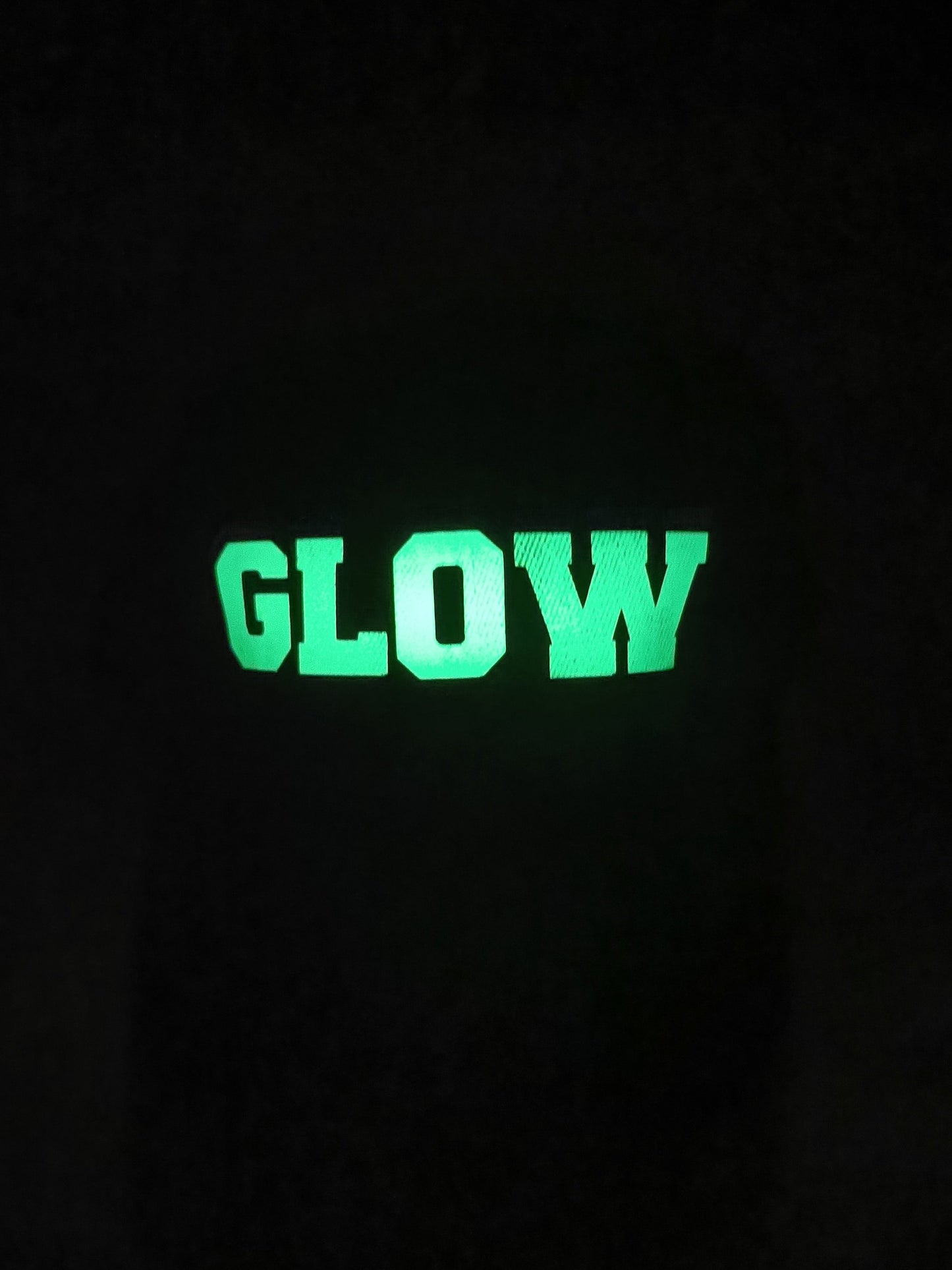 Glow in the Dark Black P Cap