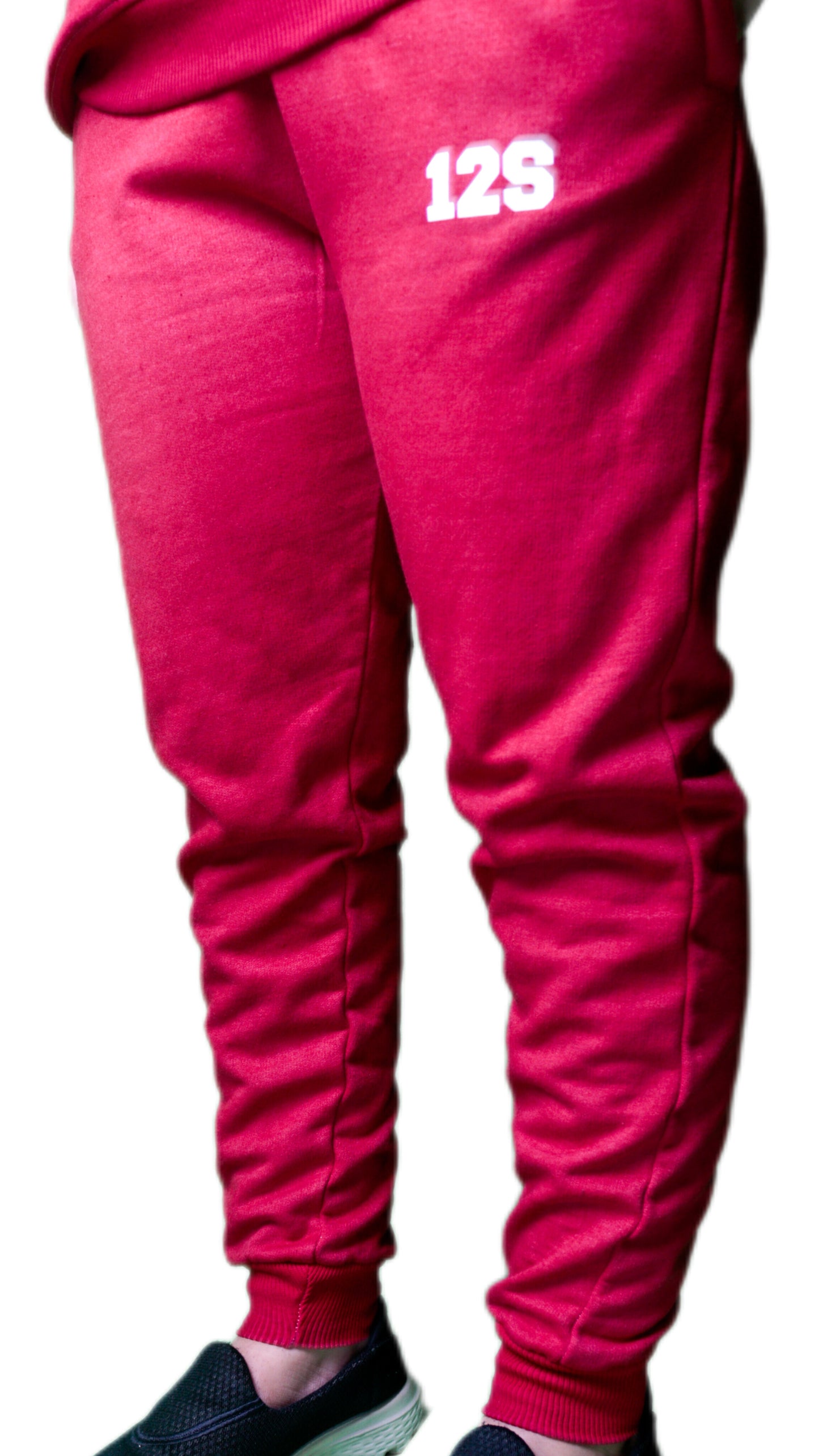 Unisex Maroon Sweat Pants