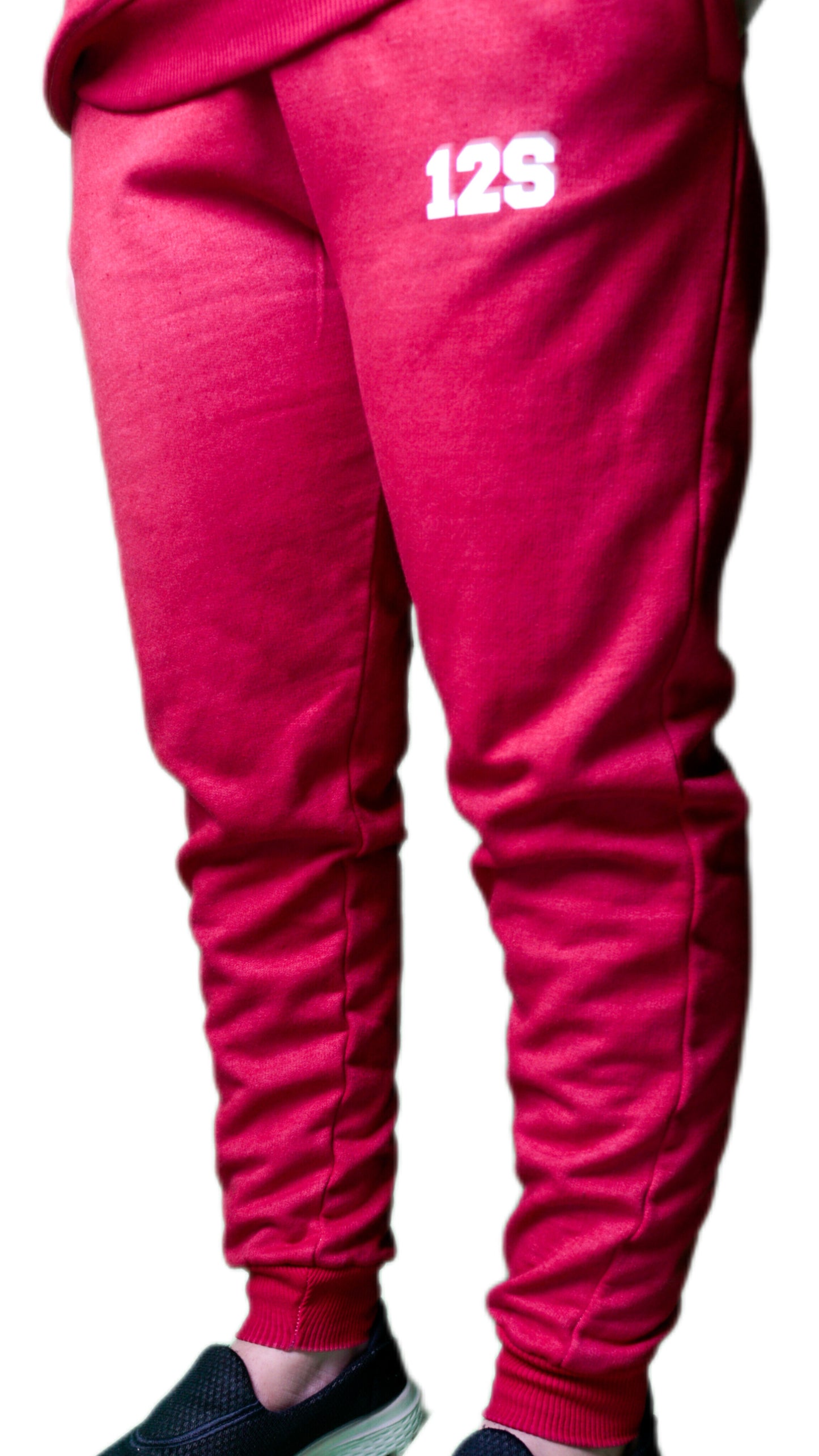 Unisex Maroon Sweat Pants