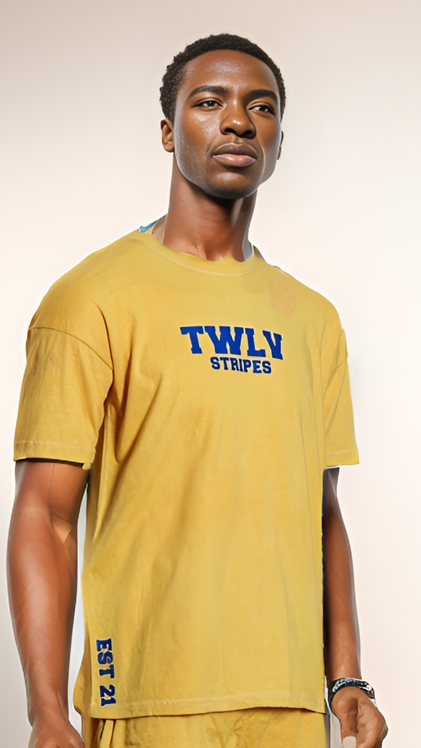 Yellow Oversize T Shirt