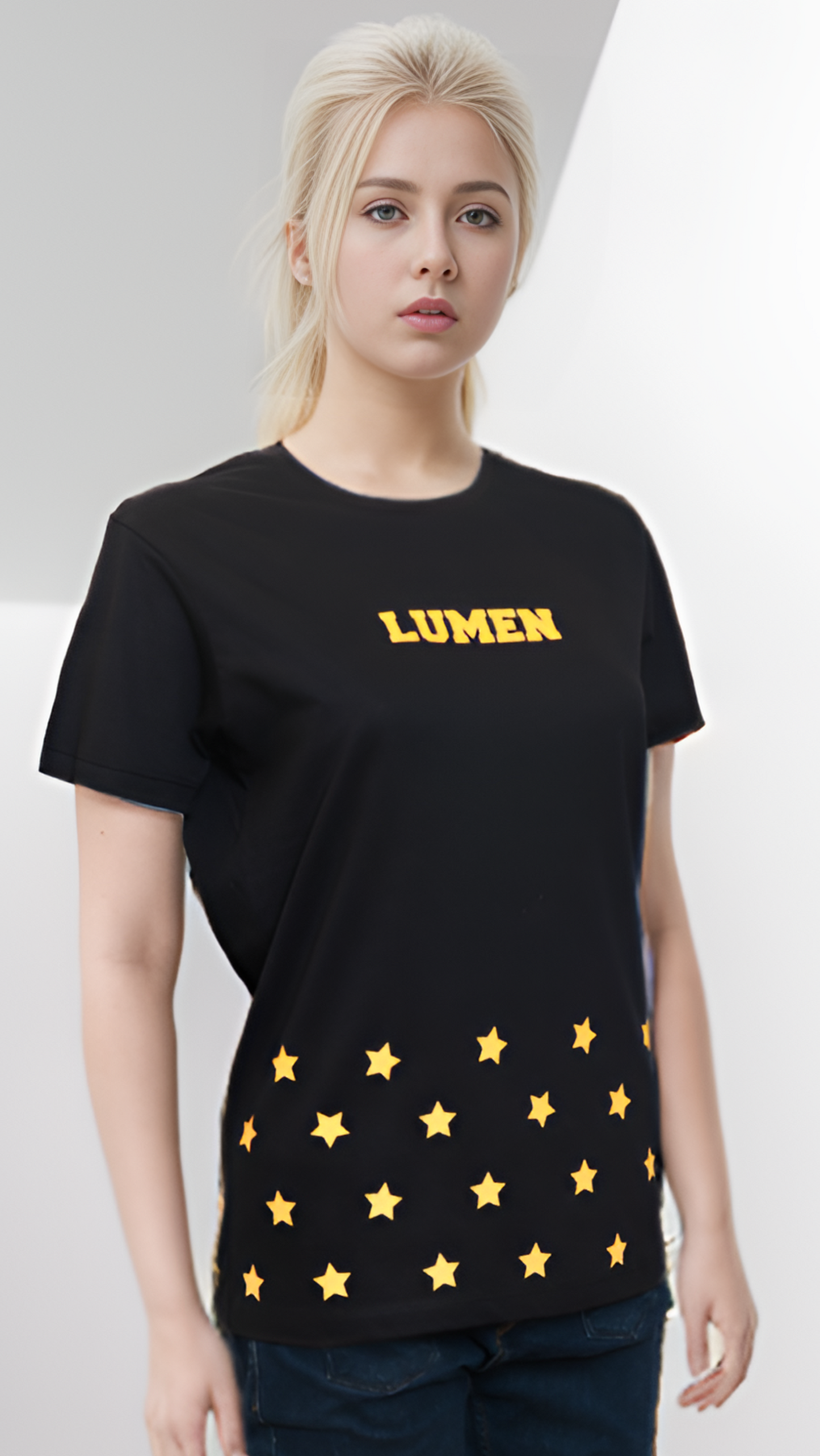 Stellae Lumen Reflective T Shirt Unisex