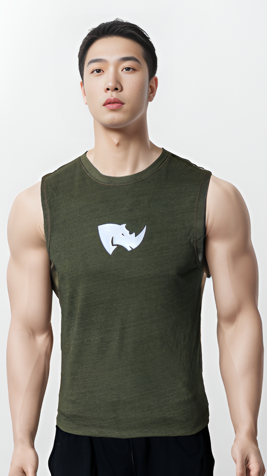 Rampage Dark Green Tank Top